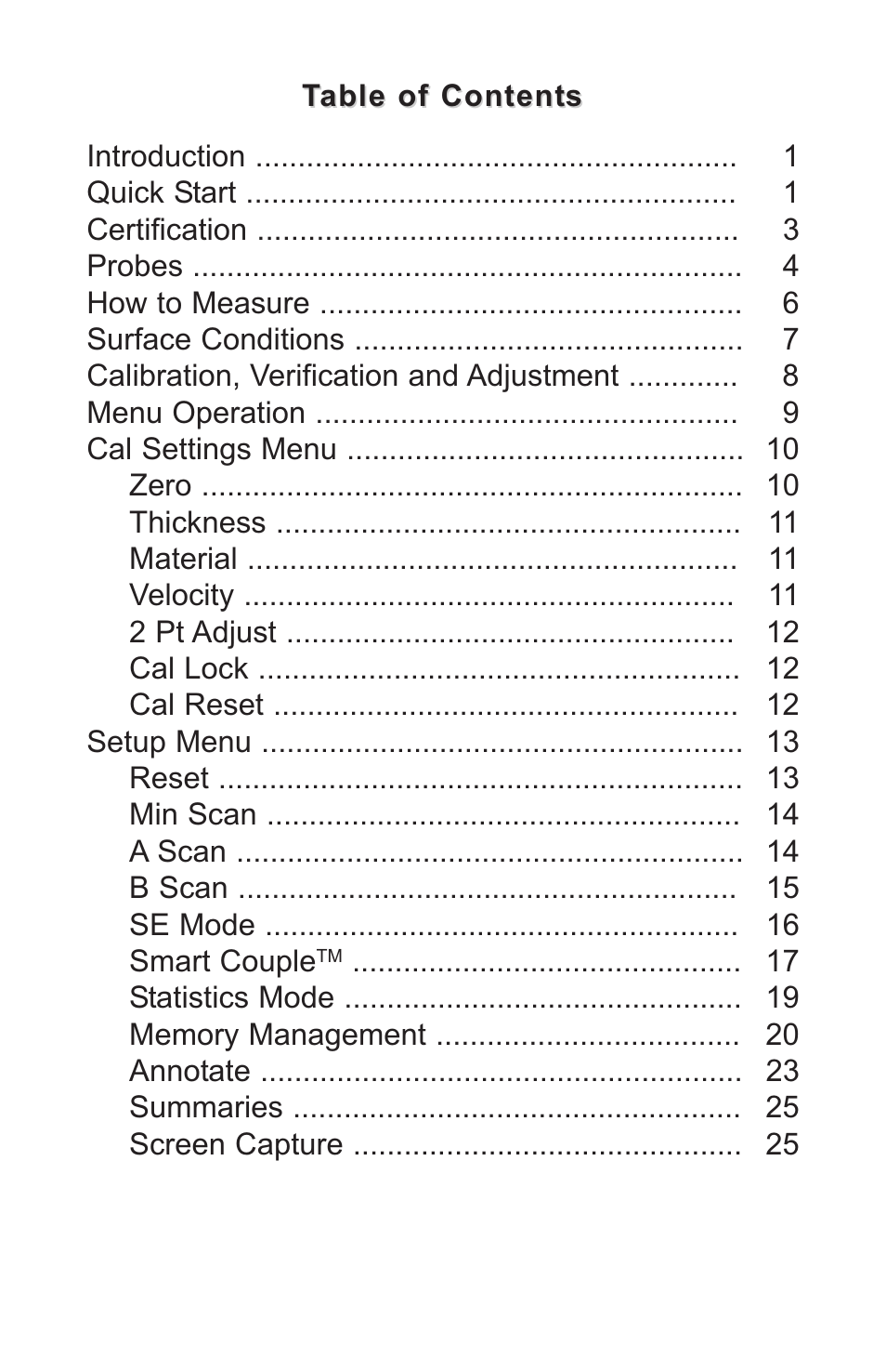 DeFelsko PosiTector UTG v.3.1 Full Manual User Manual | Page 2 / 48