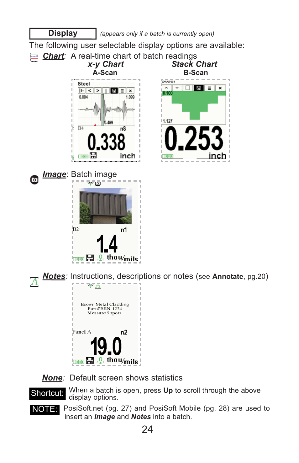 DeFelsko PosiTector UTG v.3.1 Full Manual User Manual | Page 27 / 48