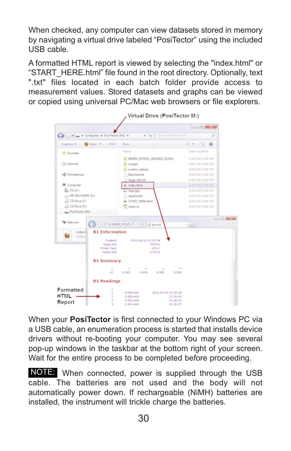 DeFelsko PosiTector UTG v.3.1 Full Manual User Manual | Page 33 / 48