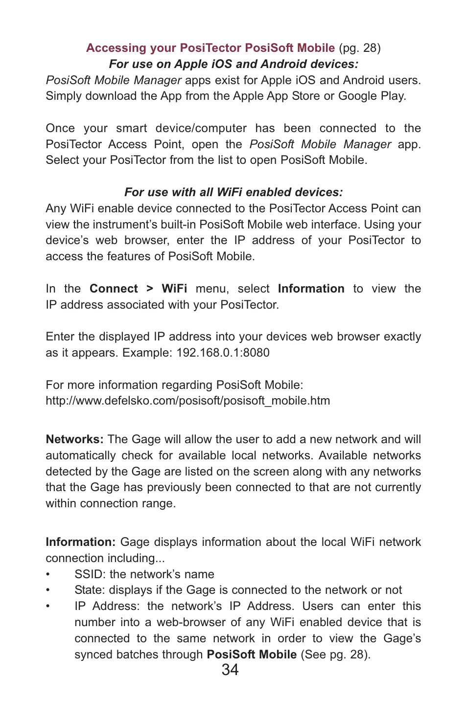 DeFelsko PosiTector UTG v.3.1 Full Manual User Manual | Page 37 / 48