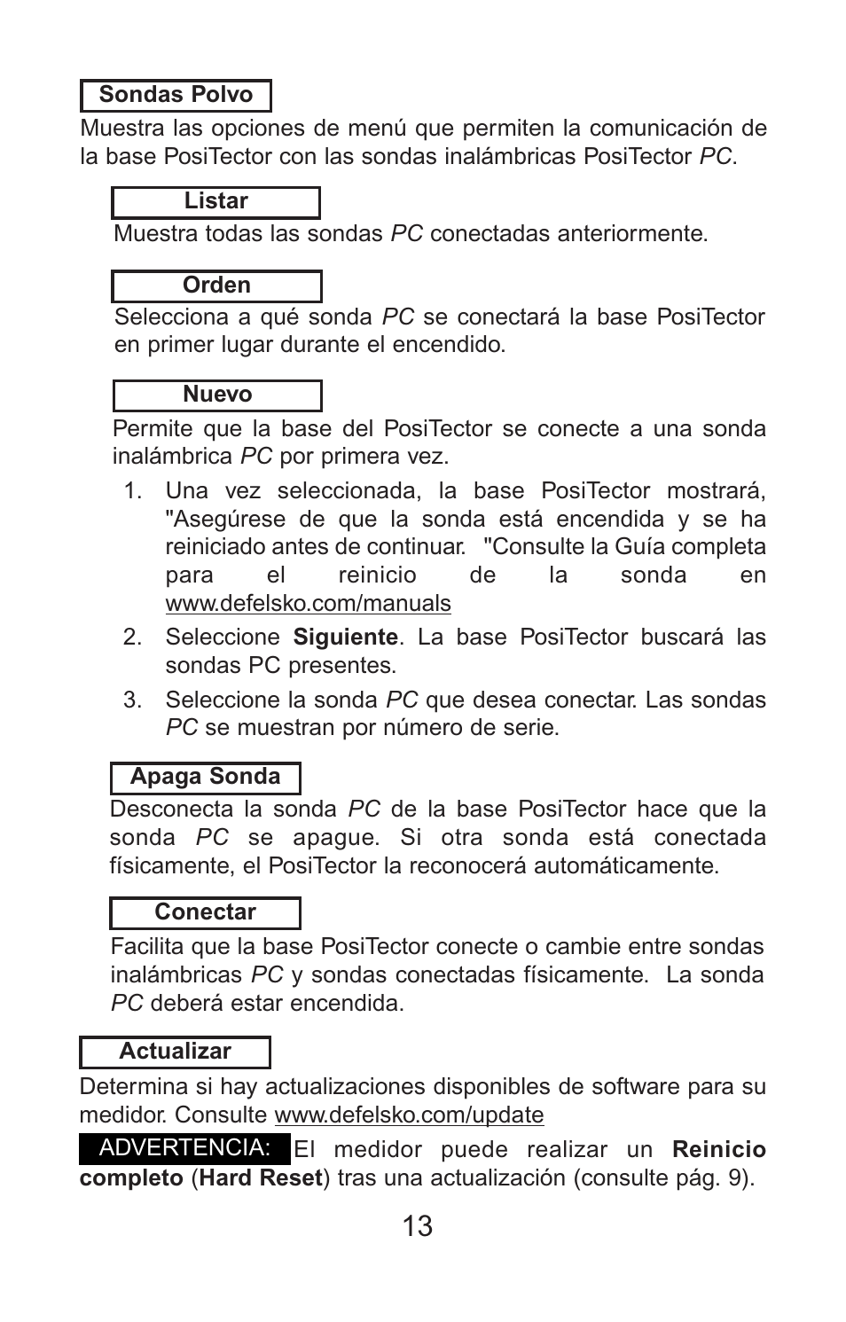 DeFelsko PosiTector PC v.2.0 User Manual | Page 31 / 66