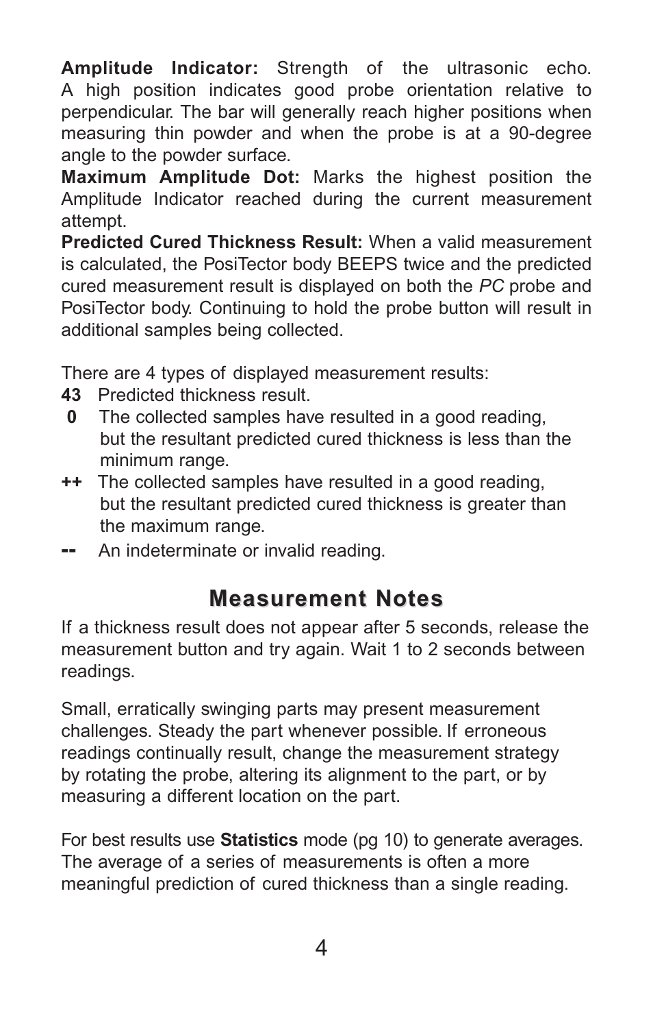 DeFelsko PosiTector PC v.2.0 User Manual | Page 5 / 66