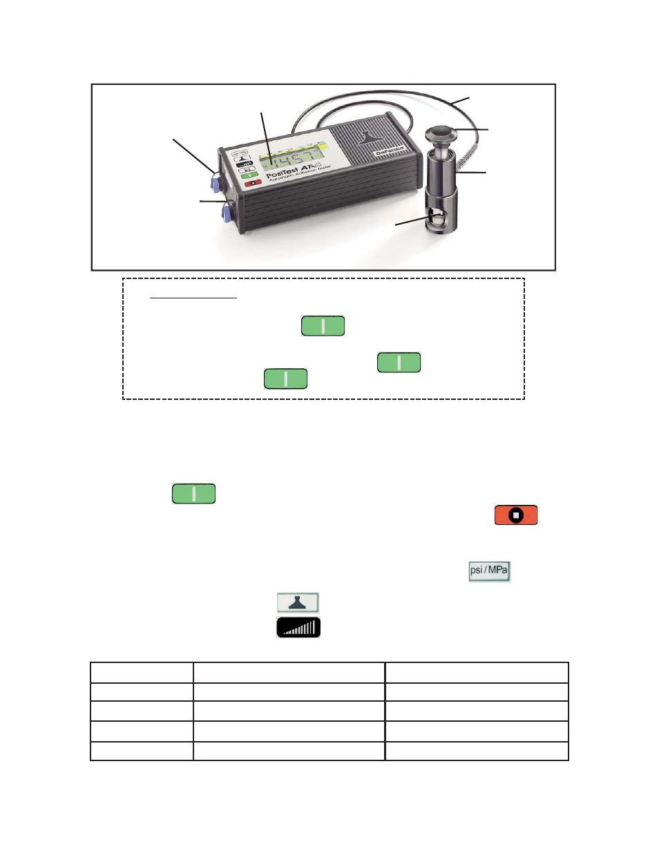 Step 4b: pull-off test | DeFelsko PosiTest AT v.4.0 User Manual | Page 7 / 45