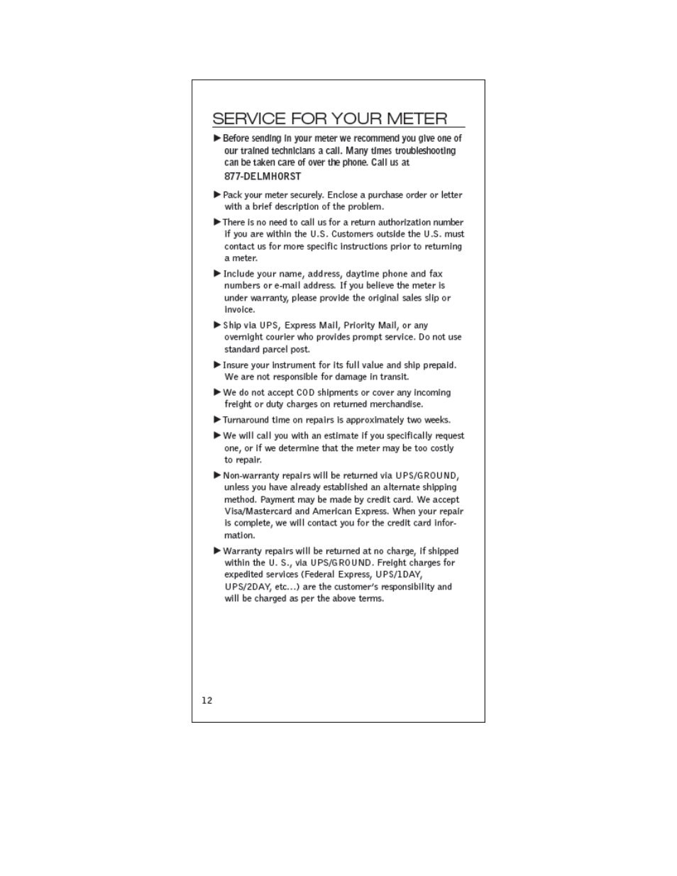 Delmhorst Instrument F-2000T User Manual | Page 18 / 20