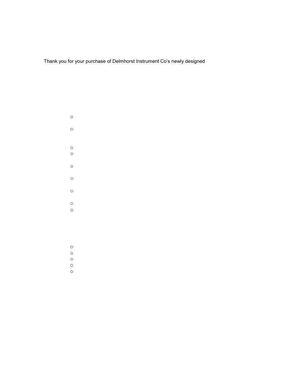 General description & features | Delmhorst Instrument HT-4000 User Manual | Page 2 / 9