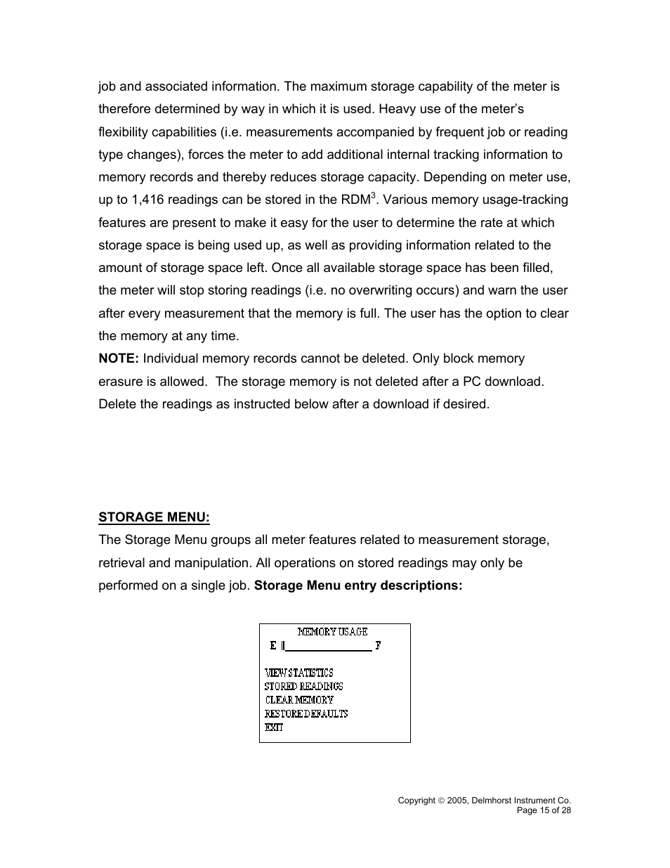 Delmhorst Instrument RDM-3P User Manual | Page 18 / 31