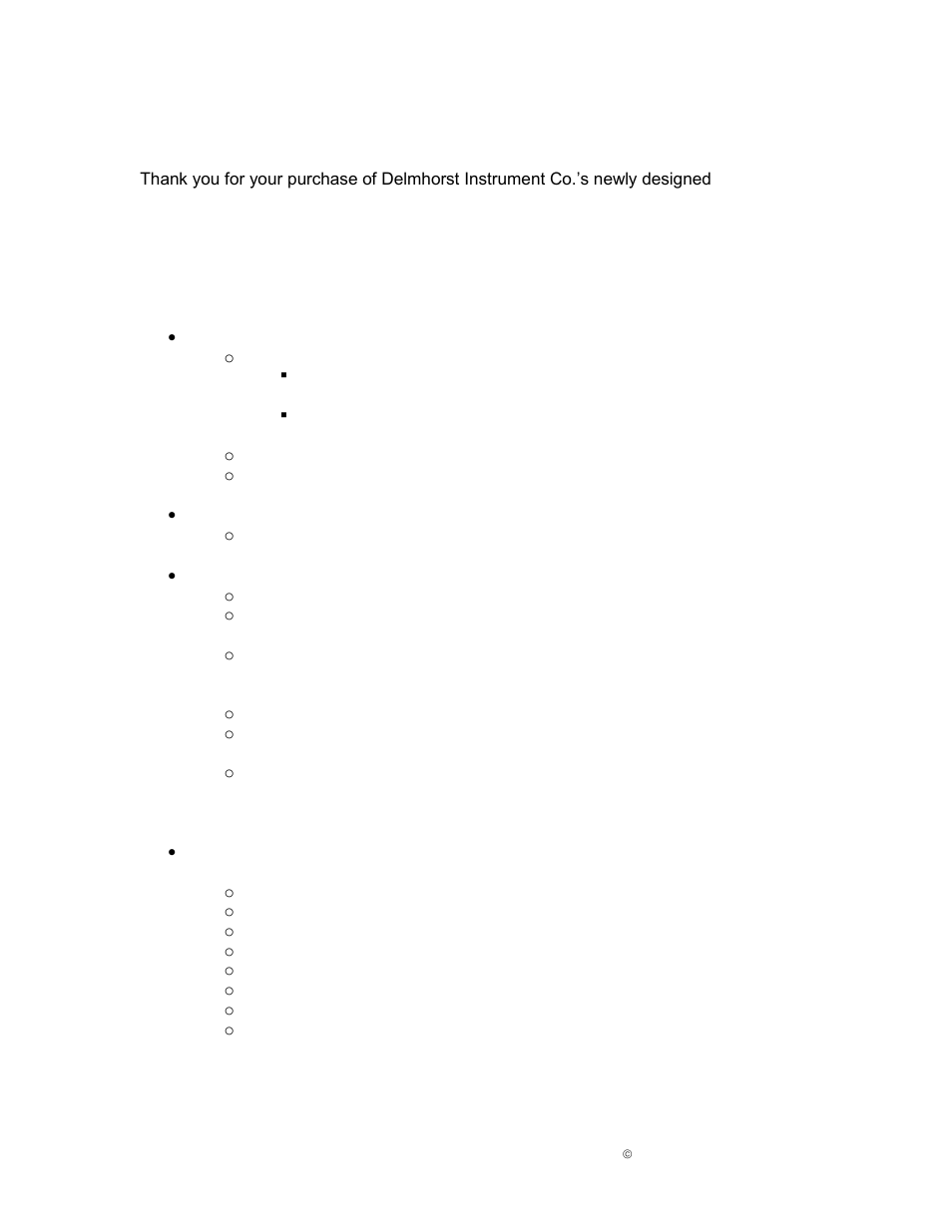 General description/features | Delmhorst Instrument TotalCheck User Manual | Page 4 / 32