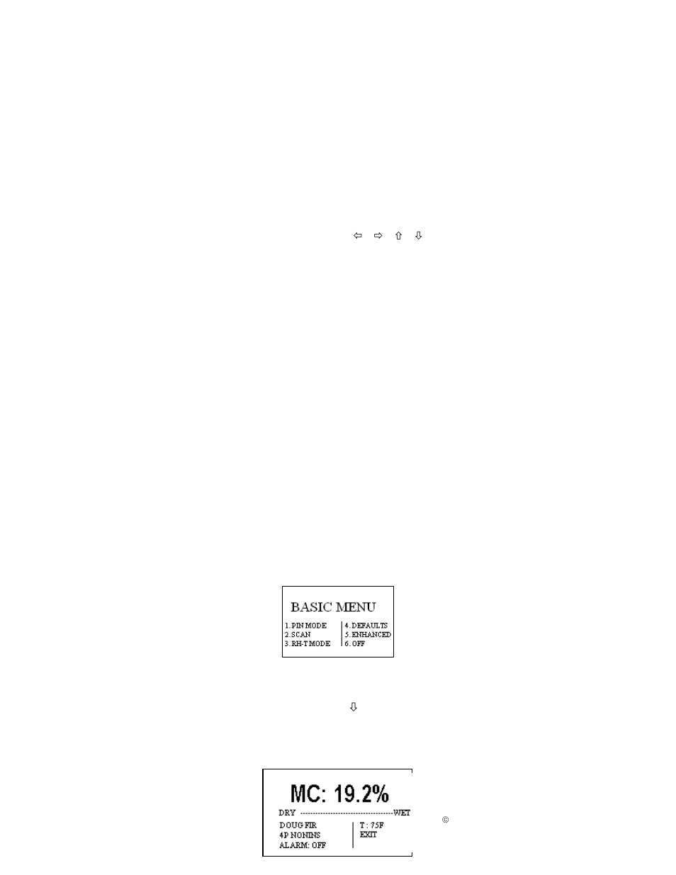 Meter use | Delmhorst Instrument TotalCheck User Manual | Page 7 / 32