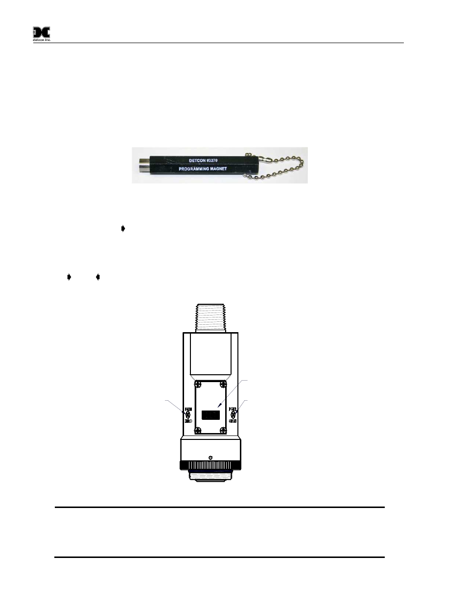 Operation, 1 programming magnet operating instructions | Detcon TP-700 User Manual | Page 16 / 48