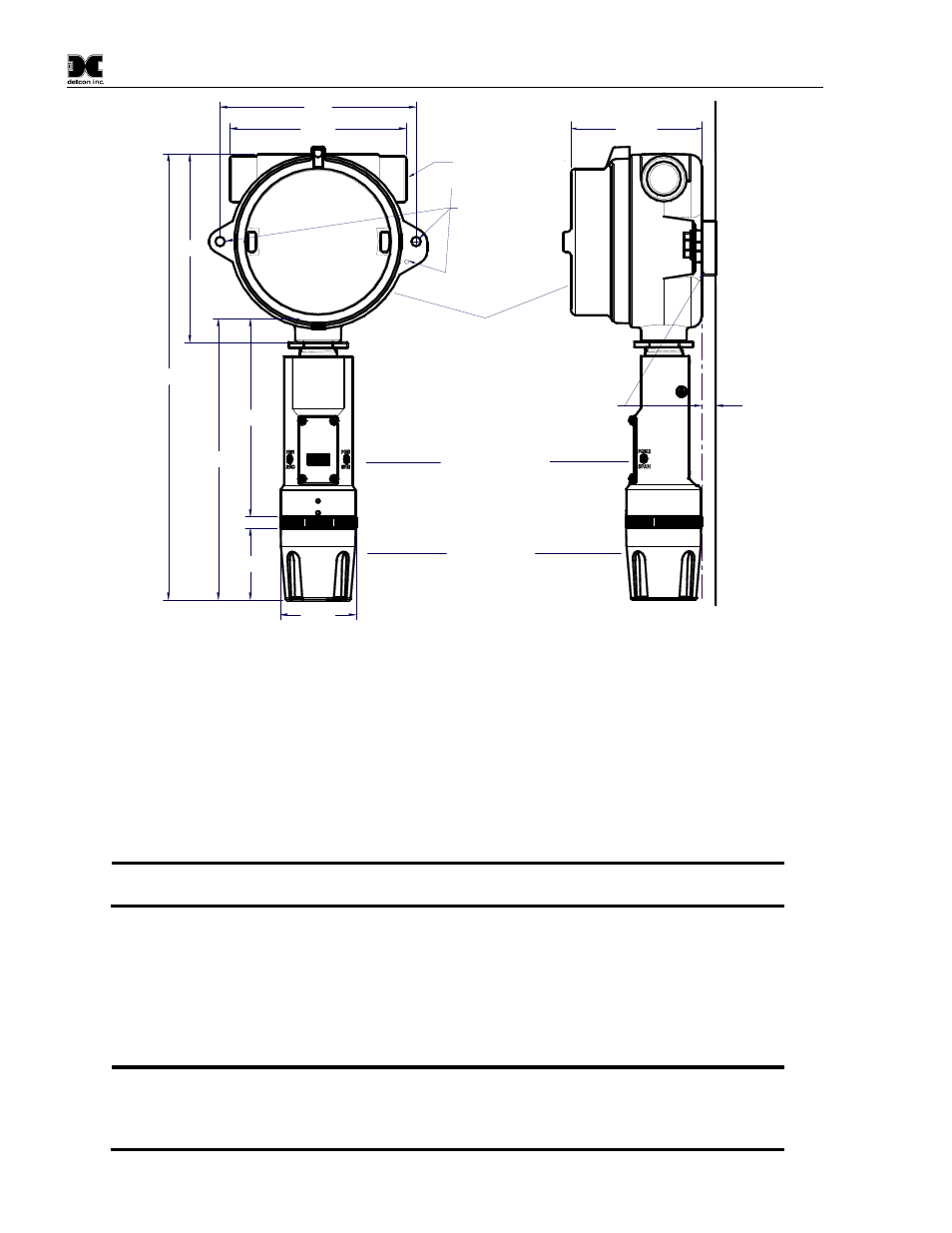 Electrical installation, Figure 9 outline and mounting dimensions, 5 electrical installation | Detcon FP-700 User Manual | Page 12 / 50