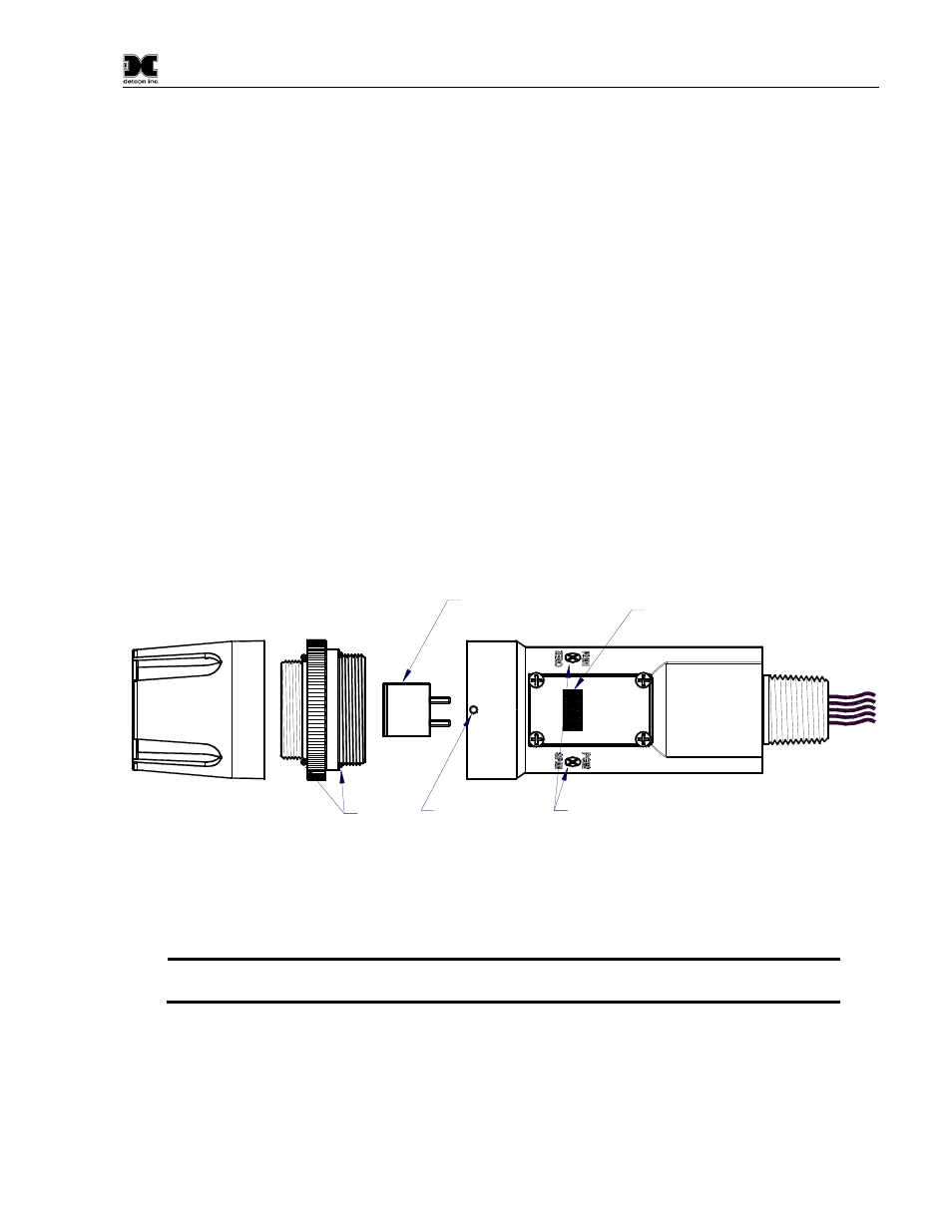 Service and maintenance, Calibration frequency, Visual inspection | Condensation prevention packet, Replacement of ir plug-in combustible gas sensor, Figure 15 sensor assembly, 1 calibration frequency, 2 visual inspection, 3 condensation prevention packet, 4 replacement of ir plug-in combustible gas sensor | Detcon IR-700 User Manual | Page 33 / 50