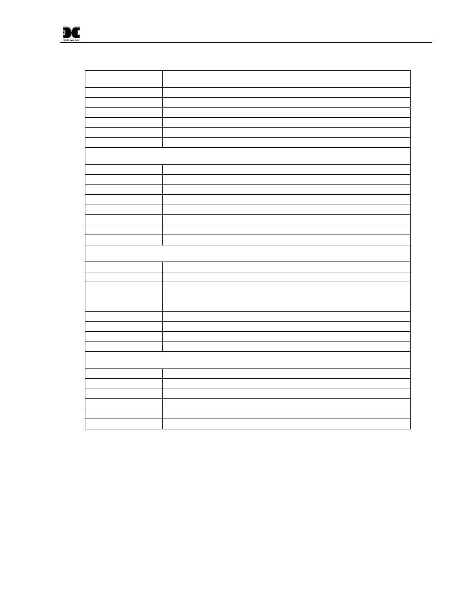 Model dm-700 engineering drawings, 5 model dm-700 engineering drawings | Detcon DM-700 User Manual | Page 51 / 58