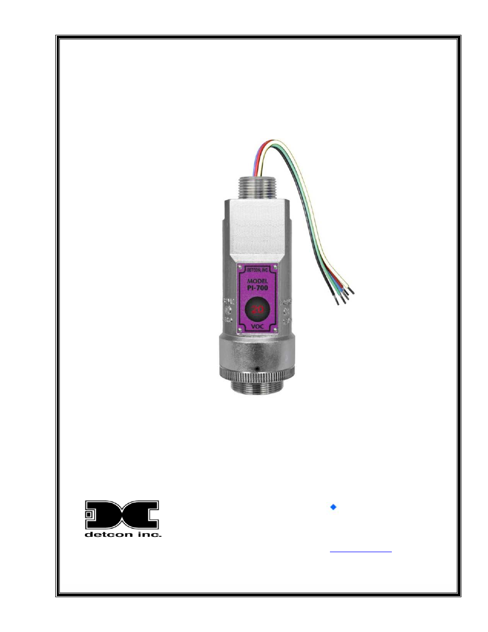 Detcon PI-700 User Manual | 64 pages