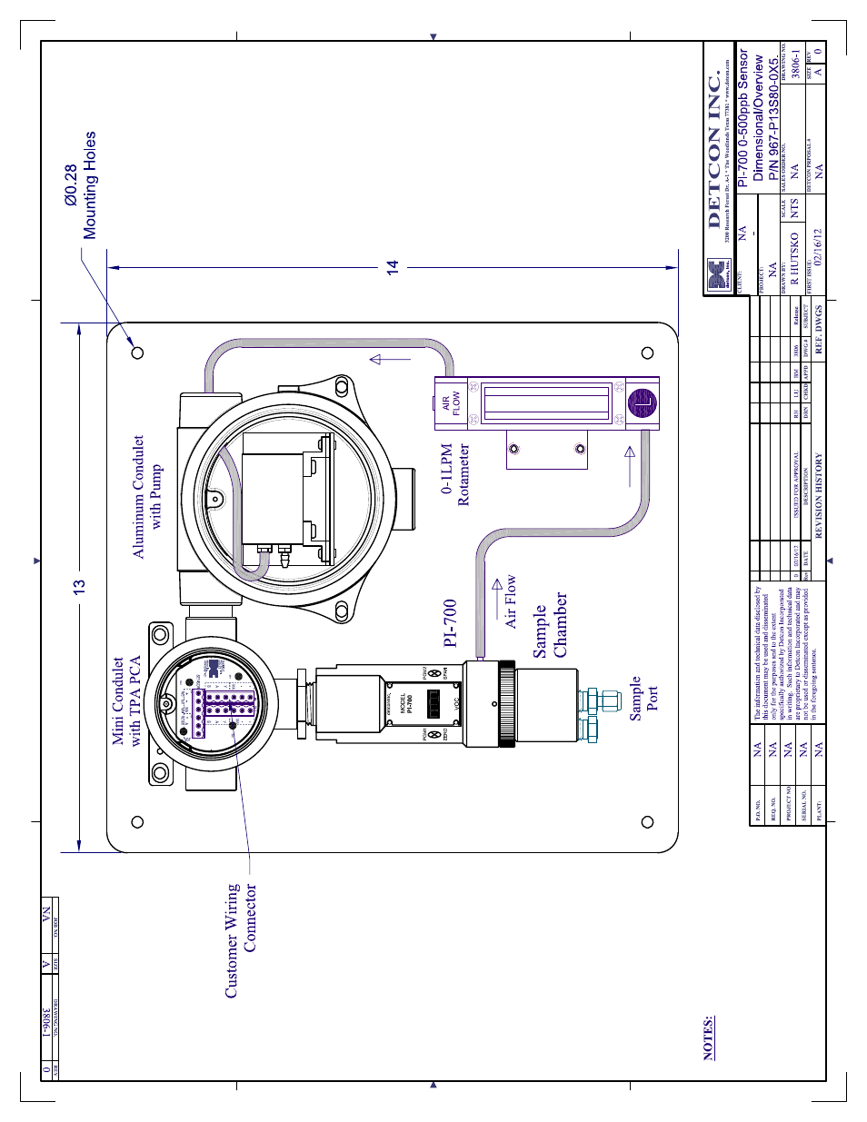 Detcon PI-700 0-500ppb User Manual | Page 58 / 59