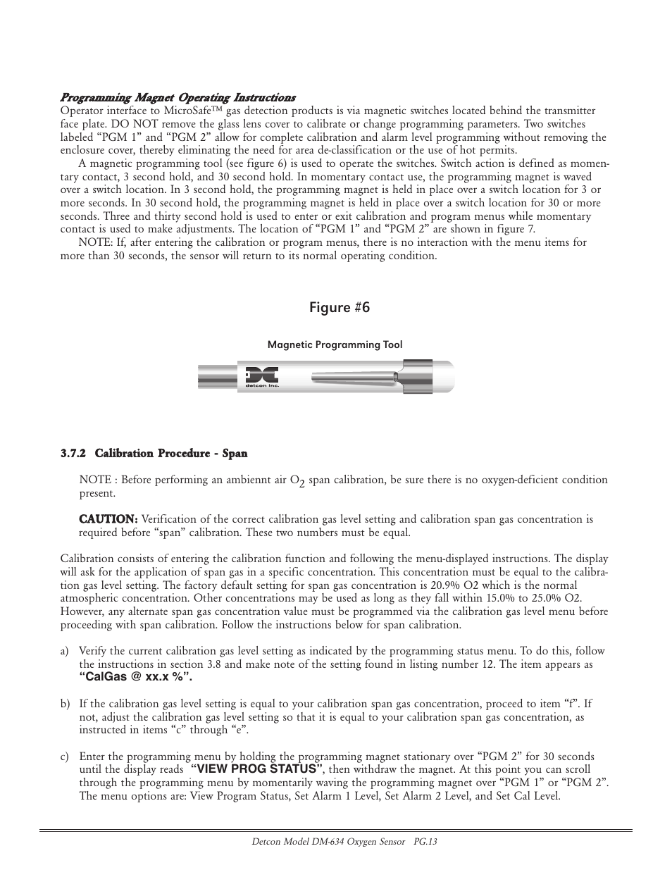 Figure #6 | Detcon DM-634 User Manual | Page 13 / 21