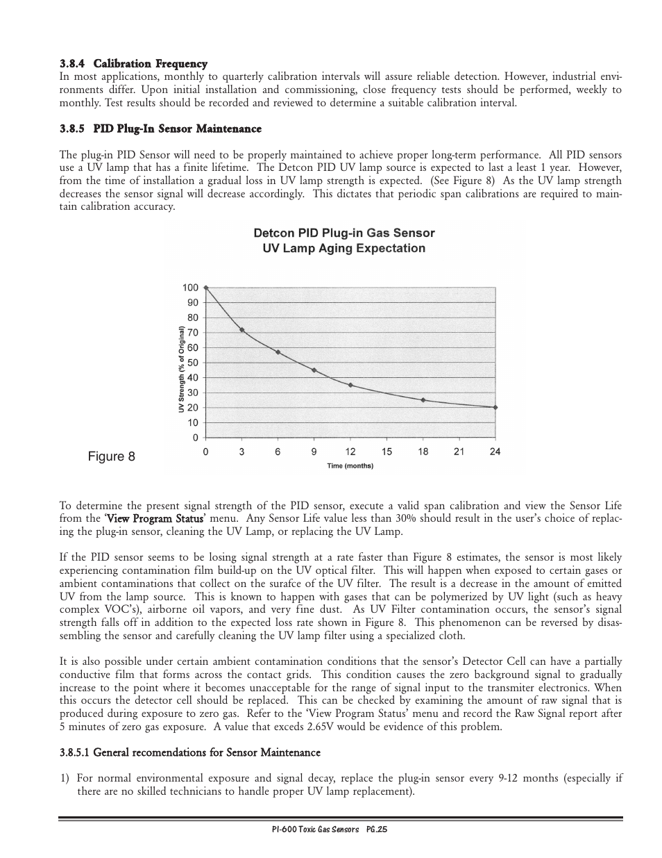 Detcon PI-600 User Manual | Page 25 / 37