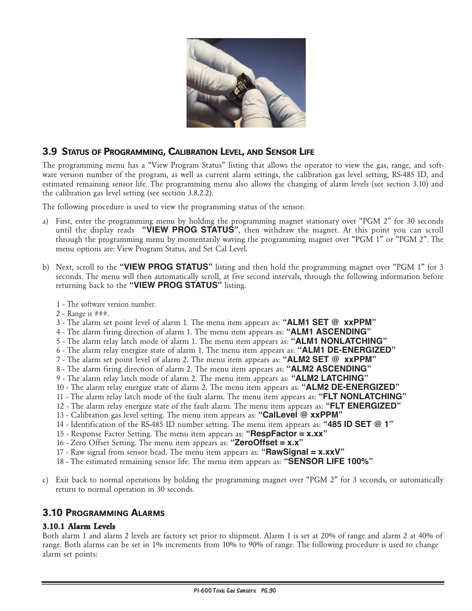 10 p | Detcon PI-600 User Manual | Page 30 / 37