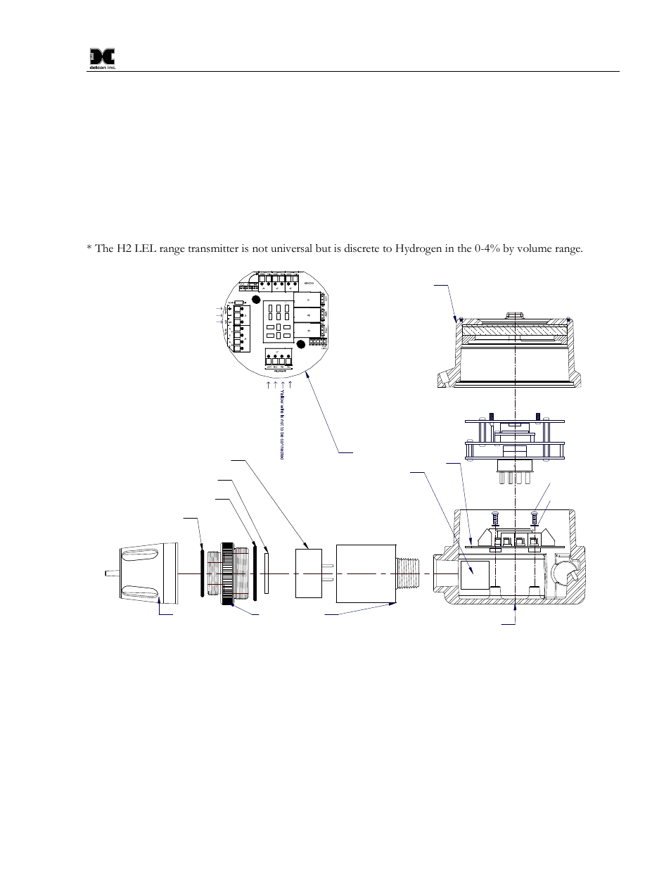 0 spare parts list, Figure 15 spare parts diagram | Detcon DM-600IS User Manual | Page 39 / 41