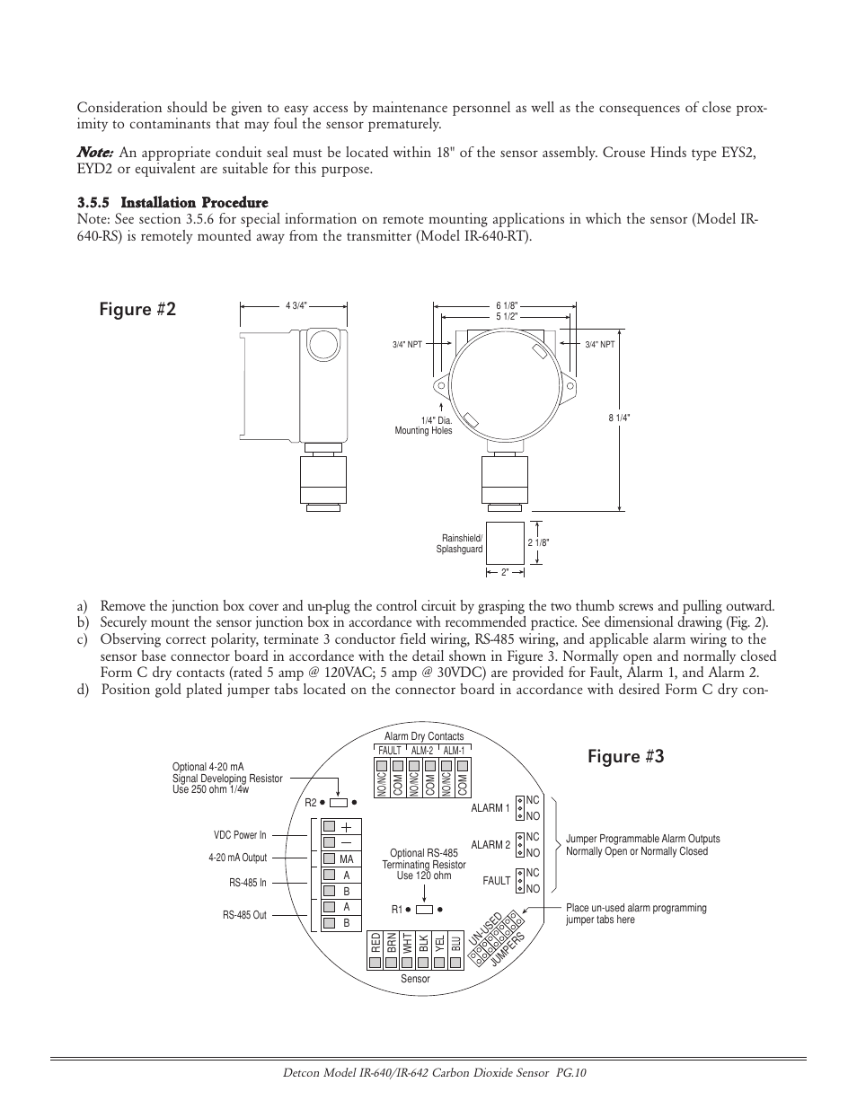 Figure #3, Figure #2 | Detcon IR-642 User Manual | Page 10 / 24