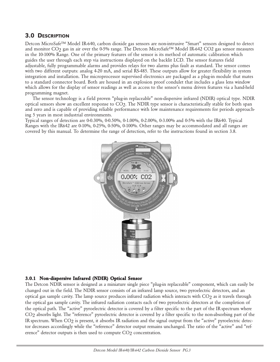 Detcon IR-642 User Manual | Page 3 / 24