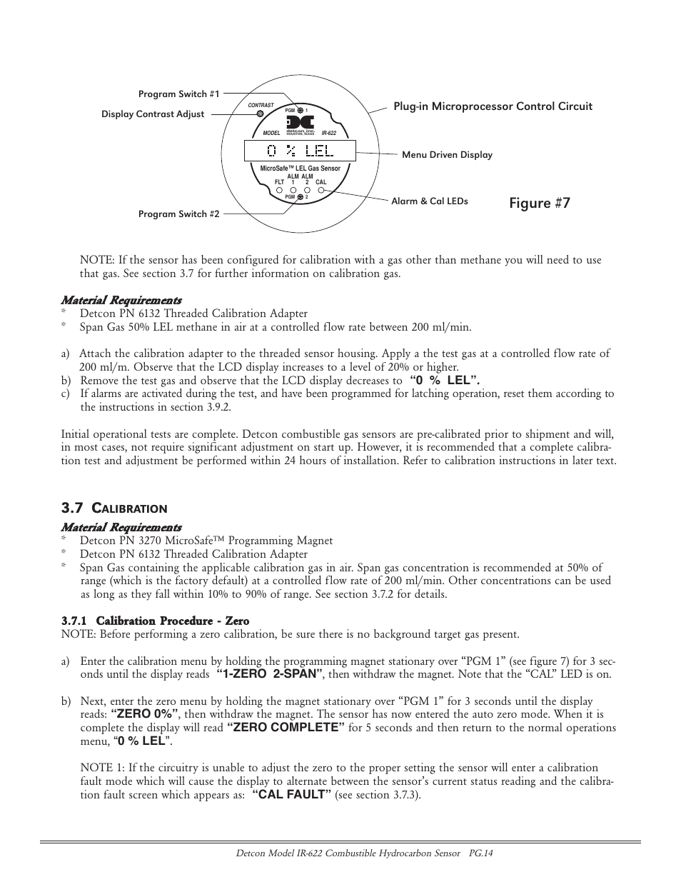 Figure #7 | Detcon IR-622 User Manual | Page 14 / 24