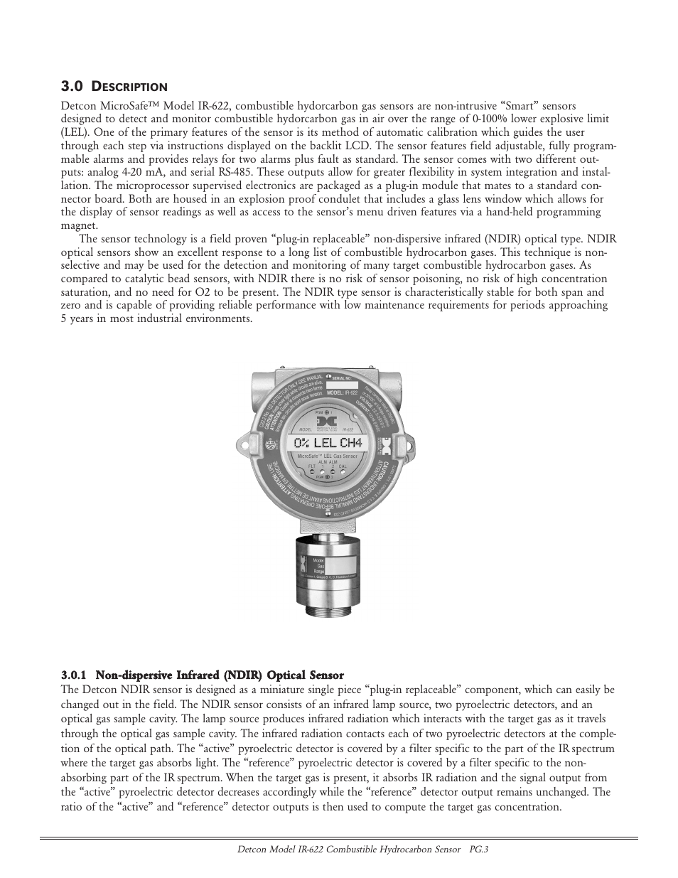 Detcon IR-622 User Manual | Page 3 / 24