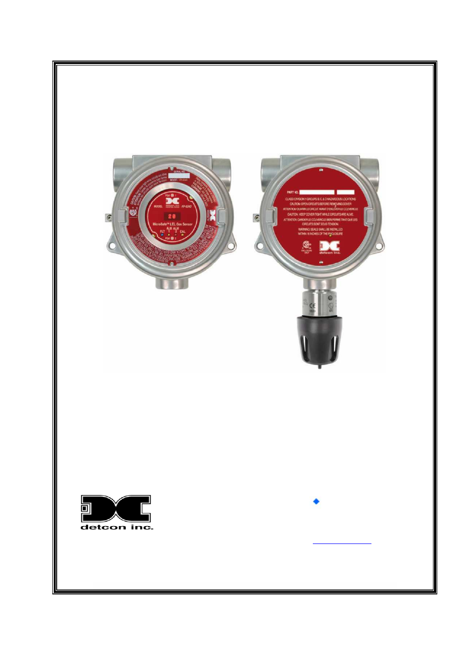 Detcon FP-624D-HT User Manual | 48 pages