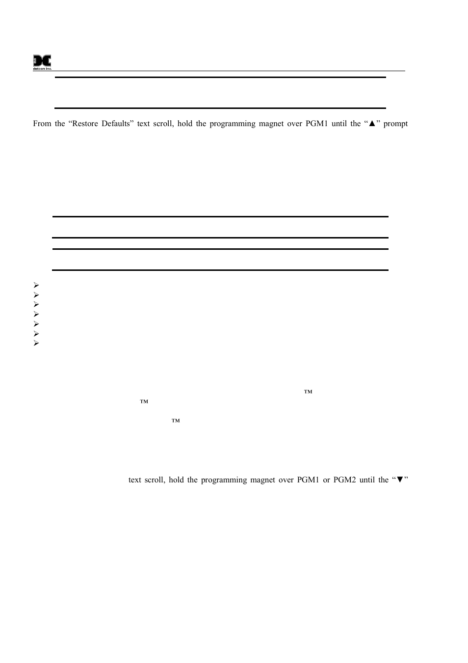 Detcon FP-624D-HT User Manual | Page 30 / 48