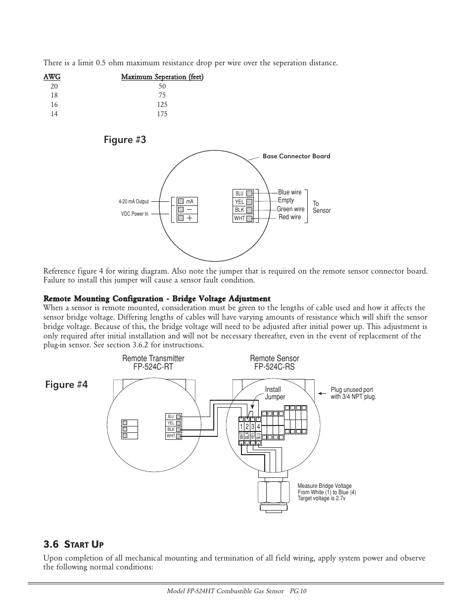 Figure #3, Figure #4 | Detcon FP-524HT User Manual | Page 10 / 22