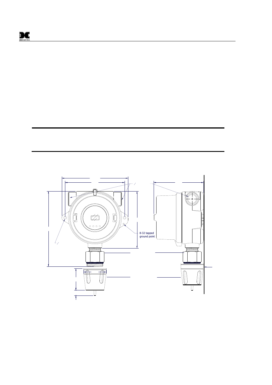 4 mounting installation, 5 electrical installation | Detcon FP-624D User Manual | Page 12 / 46