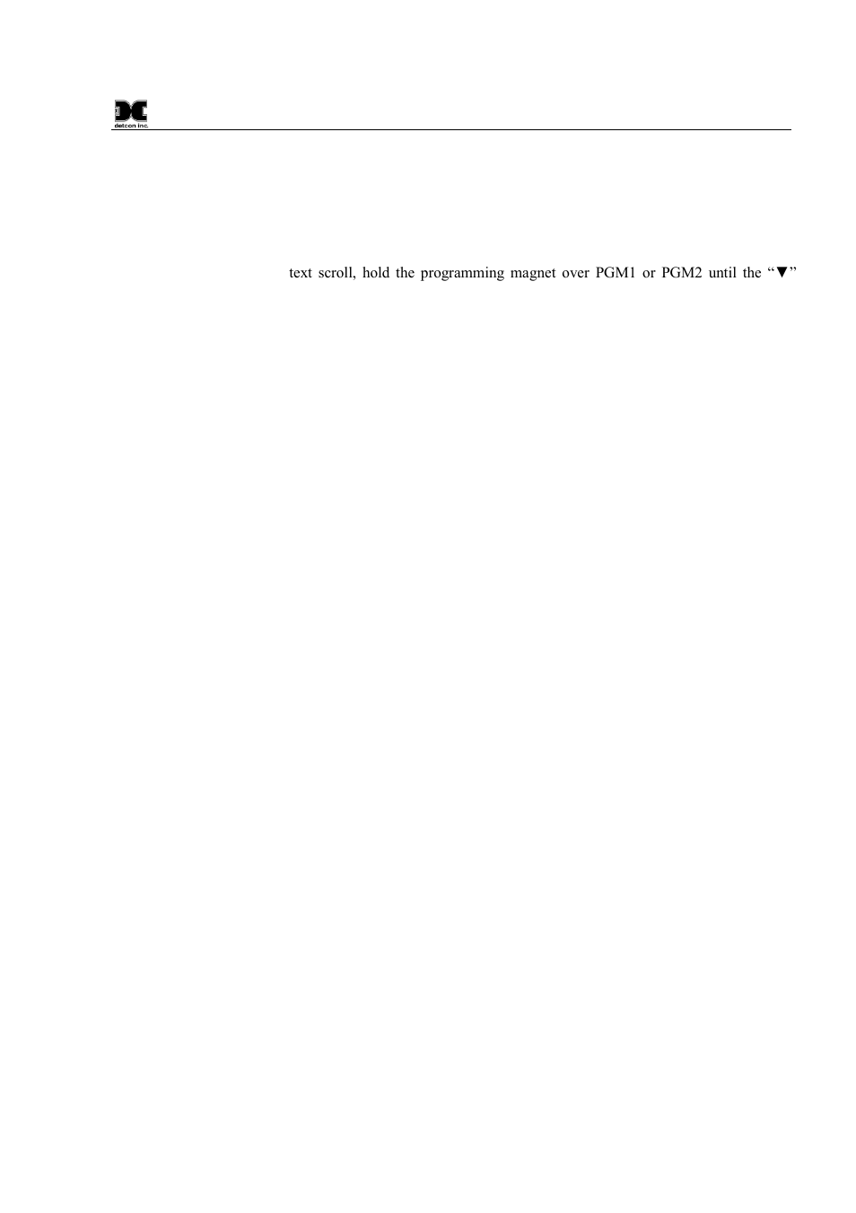 6 program features | Detcon FP-624D User Manual | Page 31 / 46
