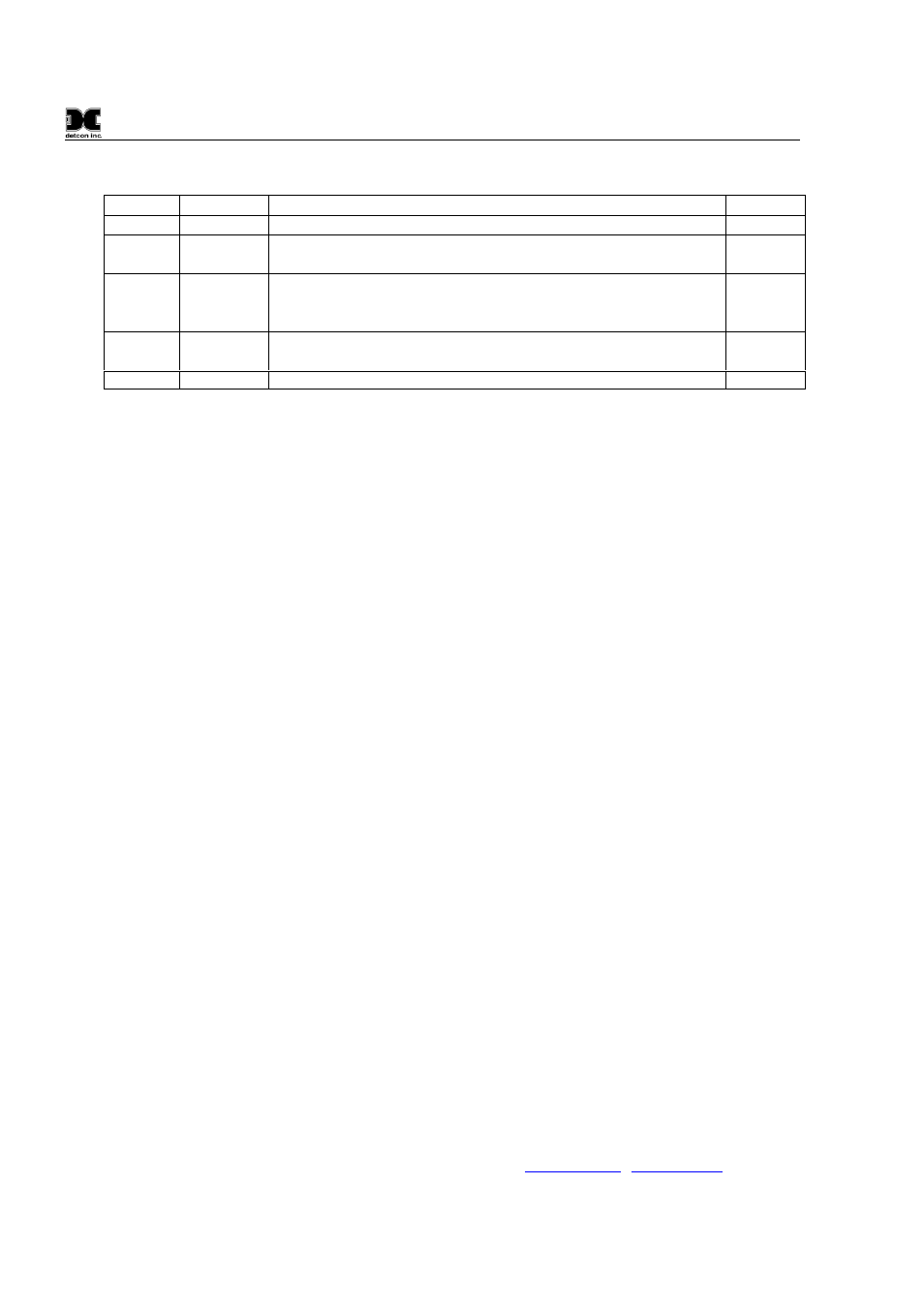 3 revision log | Detcon FP-624D User Manual | Page 46 / 46