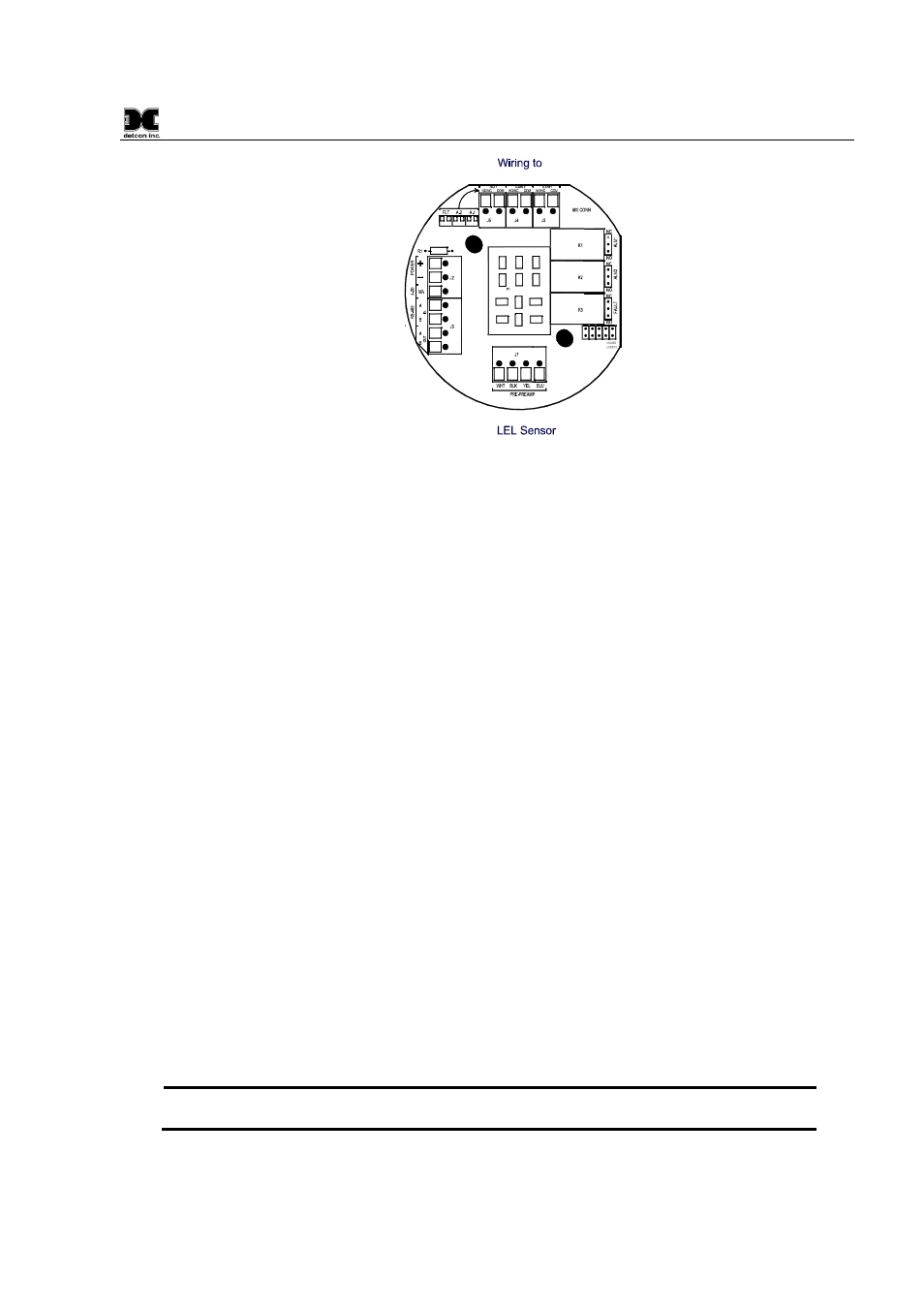 3 relay outputs | Detcon FP-624D User Manual | Page 9 / 46