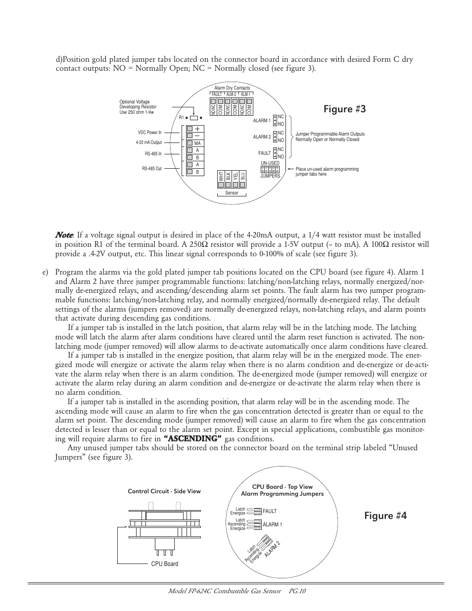 Figure #4, Figure #3 | Detcon FP-624C User Manual | Page 10 / 26