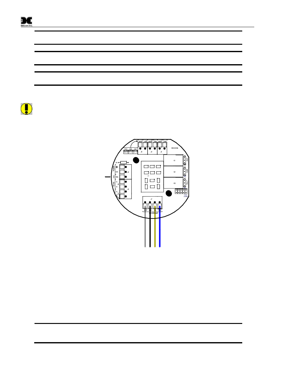 Figure 9 sensor connector pcb, Figure 9 | Detcon TP-624D User Manual | Page 14 / 44