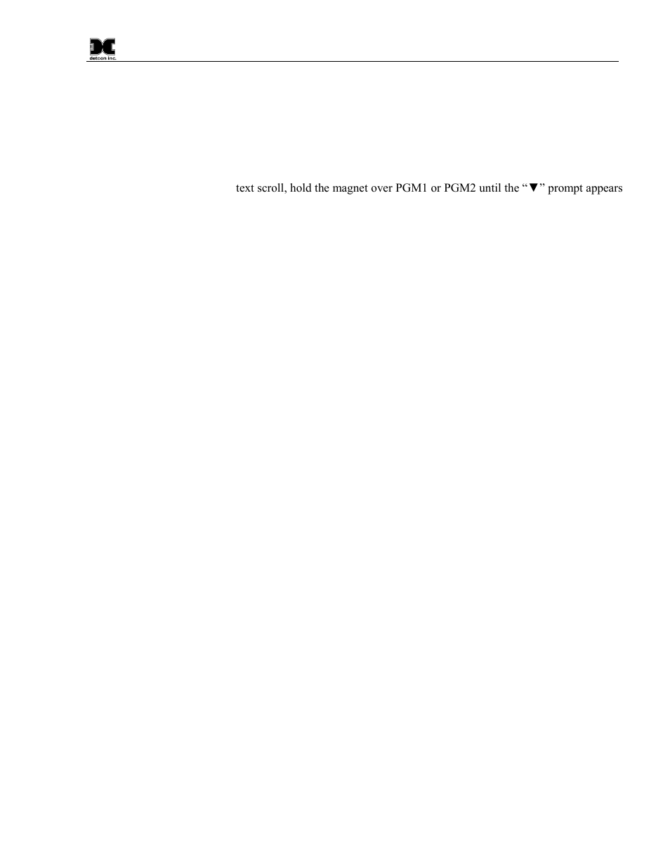 View sensor status | Detcon TP-624D User Manual | Page 23 / 44