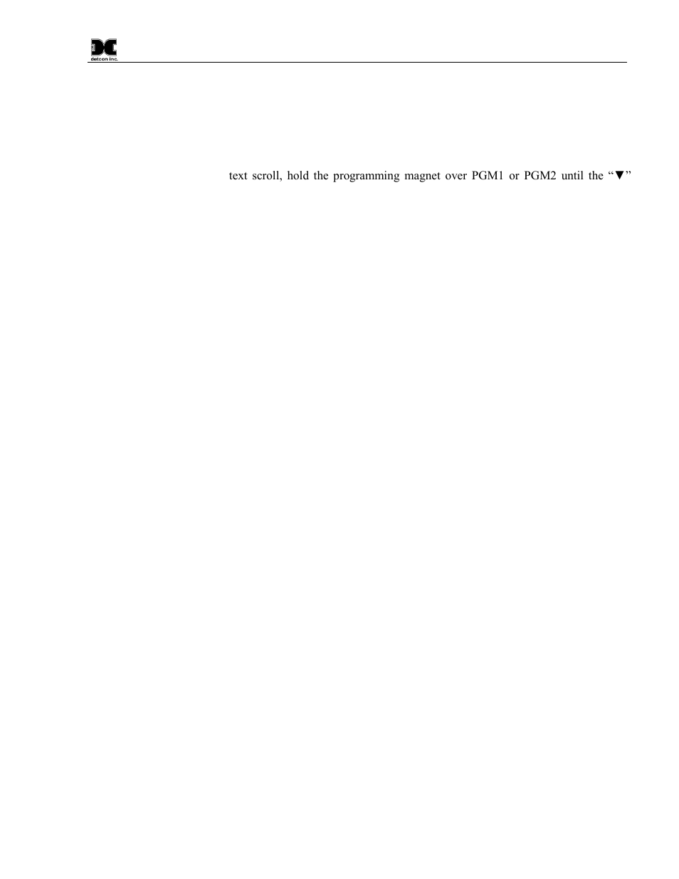 Program features, Operational features, 6 program features | Detcon TP-624D User Manual | Page 29 / 44