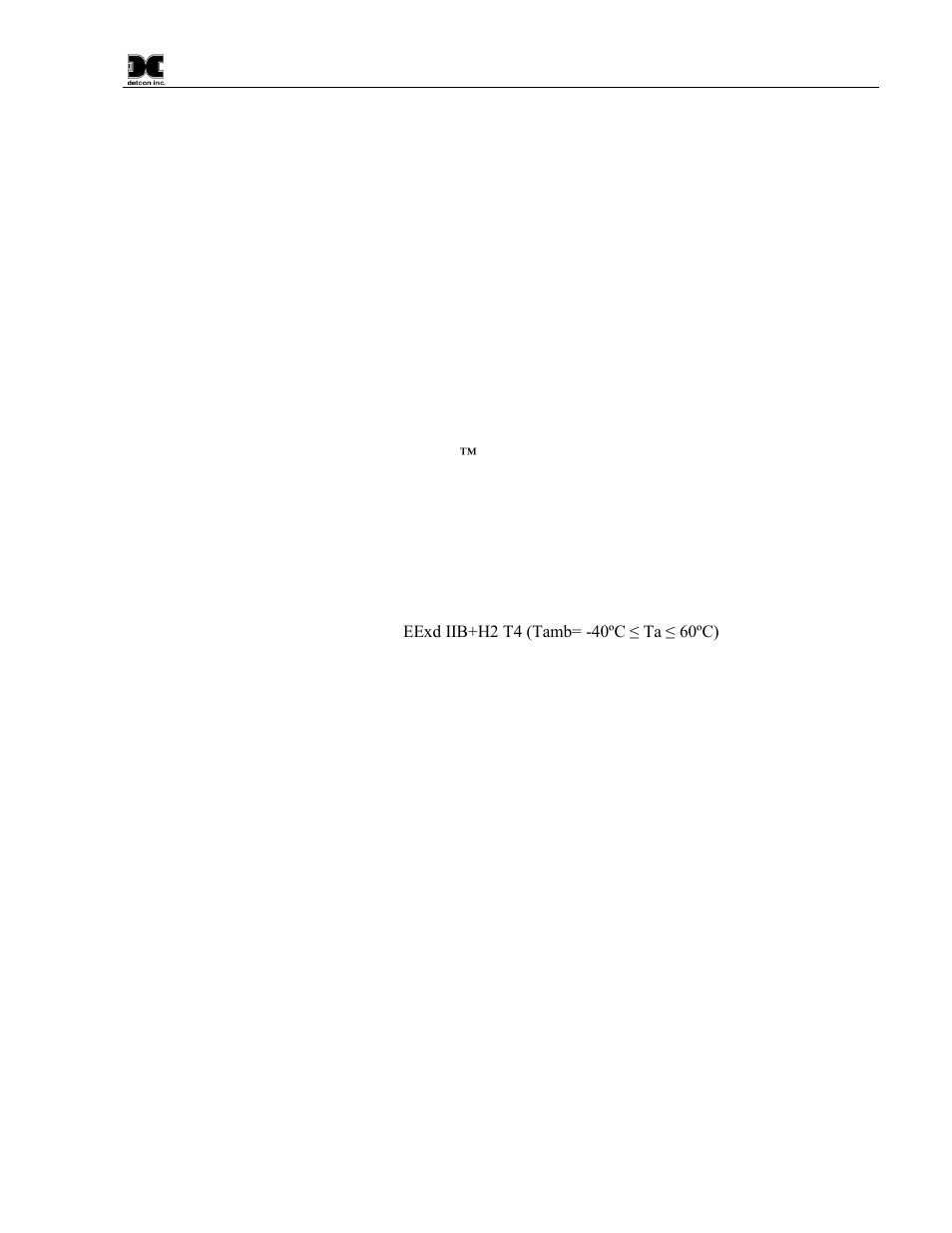 Appendix, Specifications, 1 specifications | Detcon TP-624D User Manual | Page 41 / 44