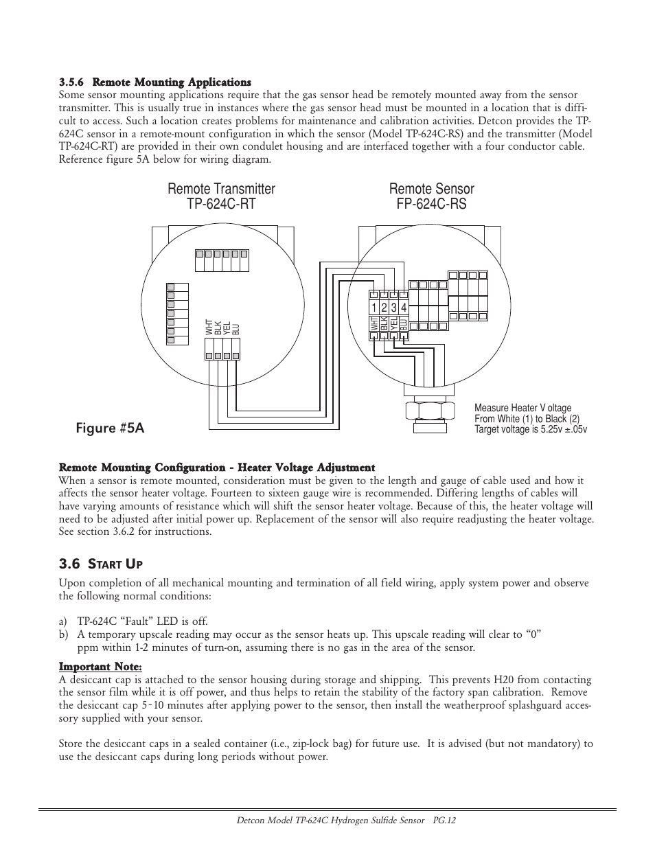 Figure #5a | Detcon TP-624C User Manual | Page 12 / 25