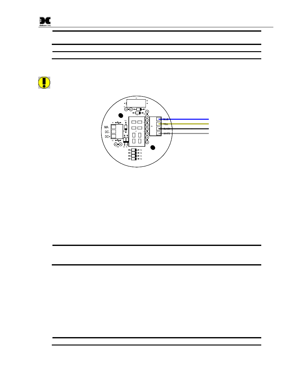 Initial start up, Figure 8 sensor connector pcb, Figure 8 | 7 initial start up | Detcon TP-524D-HRT User Manual | Page 13 / 52