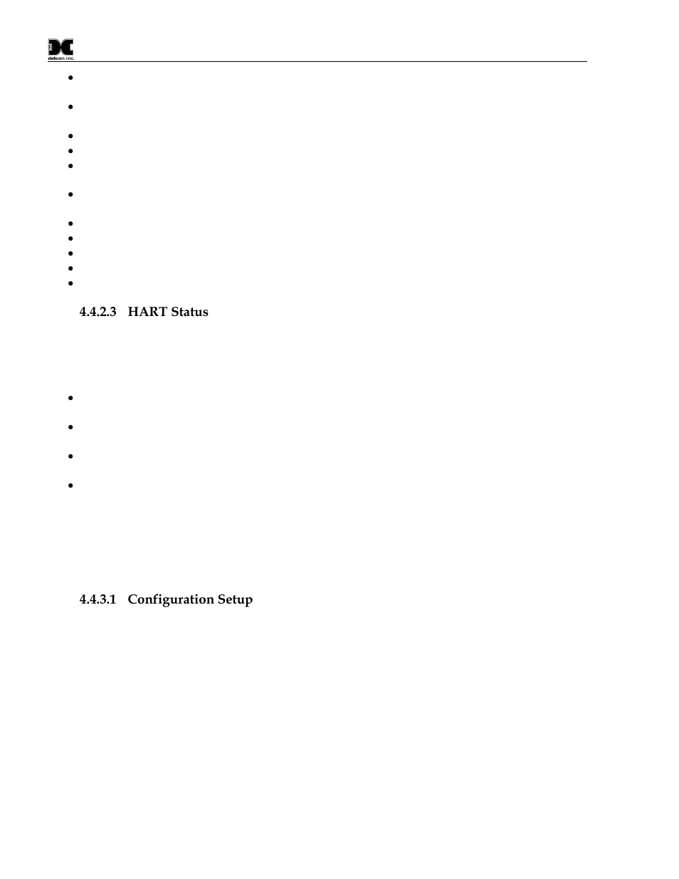 Device setup menu | Detcon TP-524D-HRT User Manual | Page 34 / 52