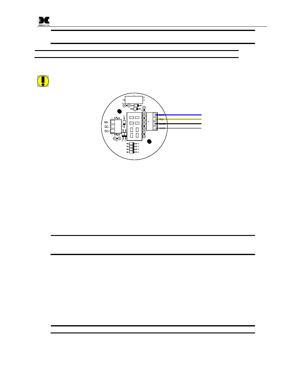 Initial start up, Figure 9 sensor connector pcb, Figure 9 | 7 initial start up | Detcon TP-524D User Manual | Page 13 / 40