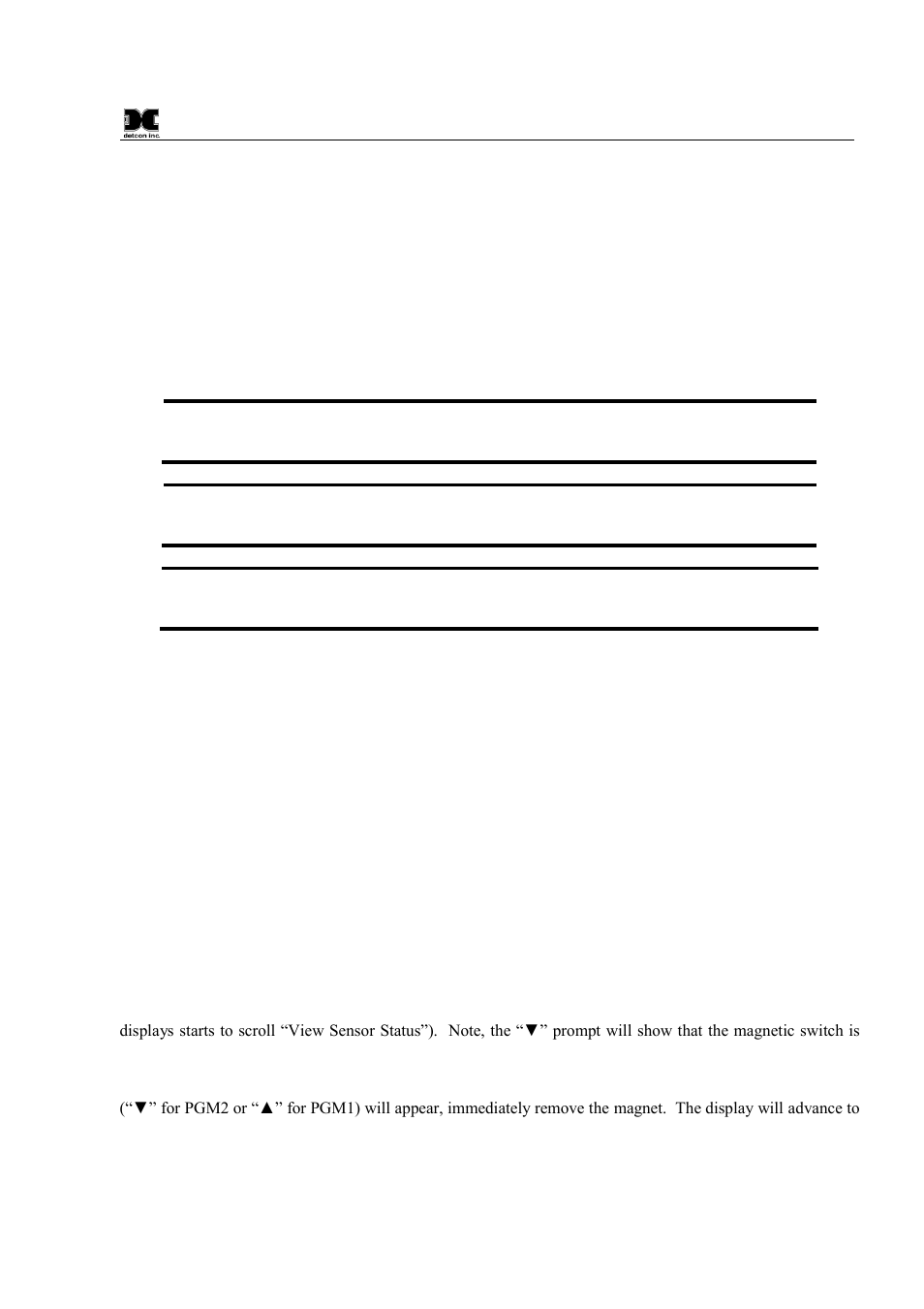 5 program mode | Detcon FP-524D-HRT User Manual | Page 21 / 52