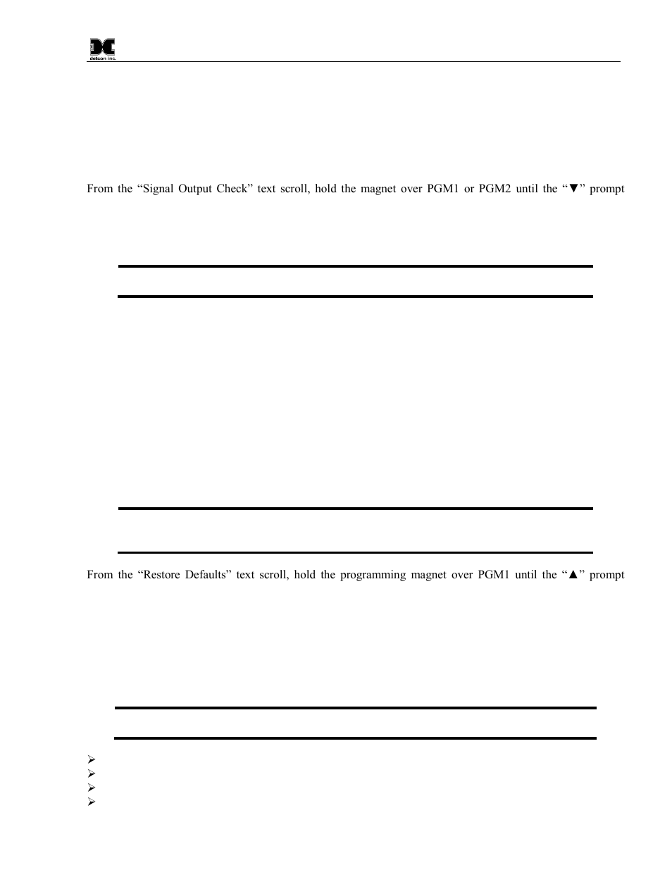 Detcon FP-524D INSTRUCTION MANUAL User Manual | Page 27 / 43