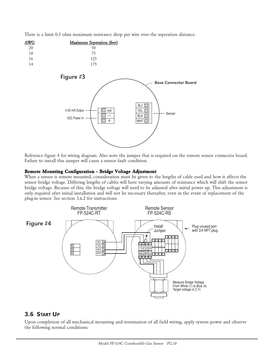 Figure #3, Figure #4 | Detcon FP-524C User Manual | Page 10 / 21