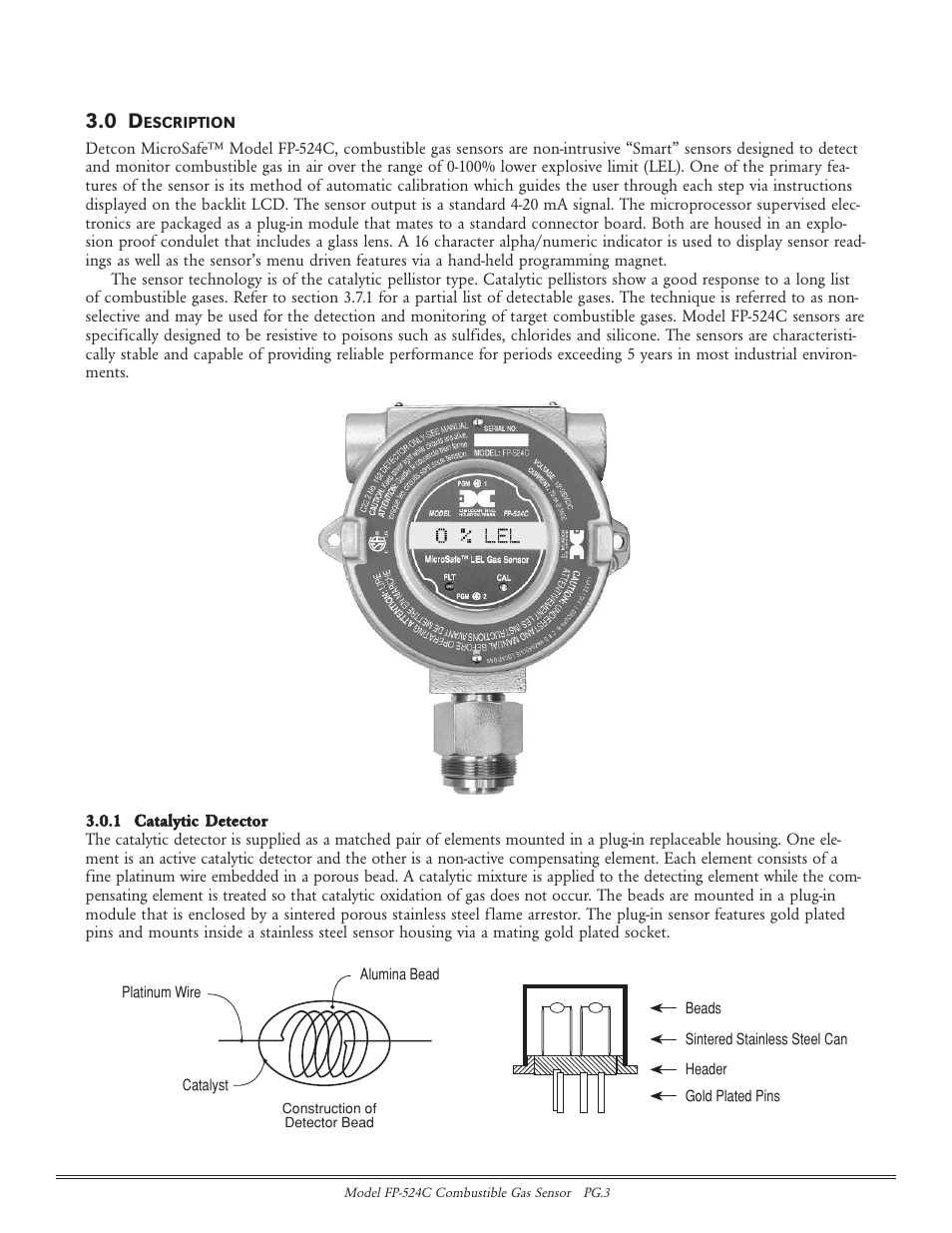 Detcon FP-524C User Manual | Page 3 / 21