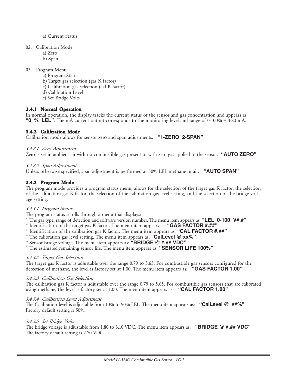 Detcon FP-524C User Manual | Page 7 / 21