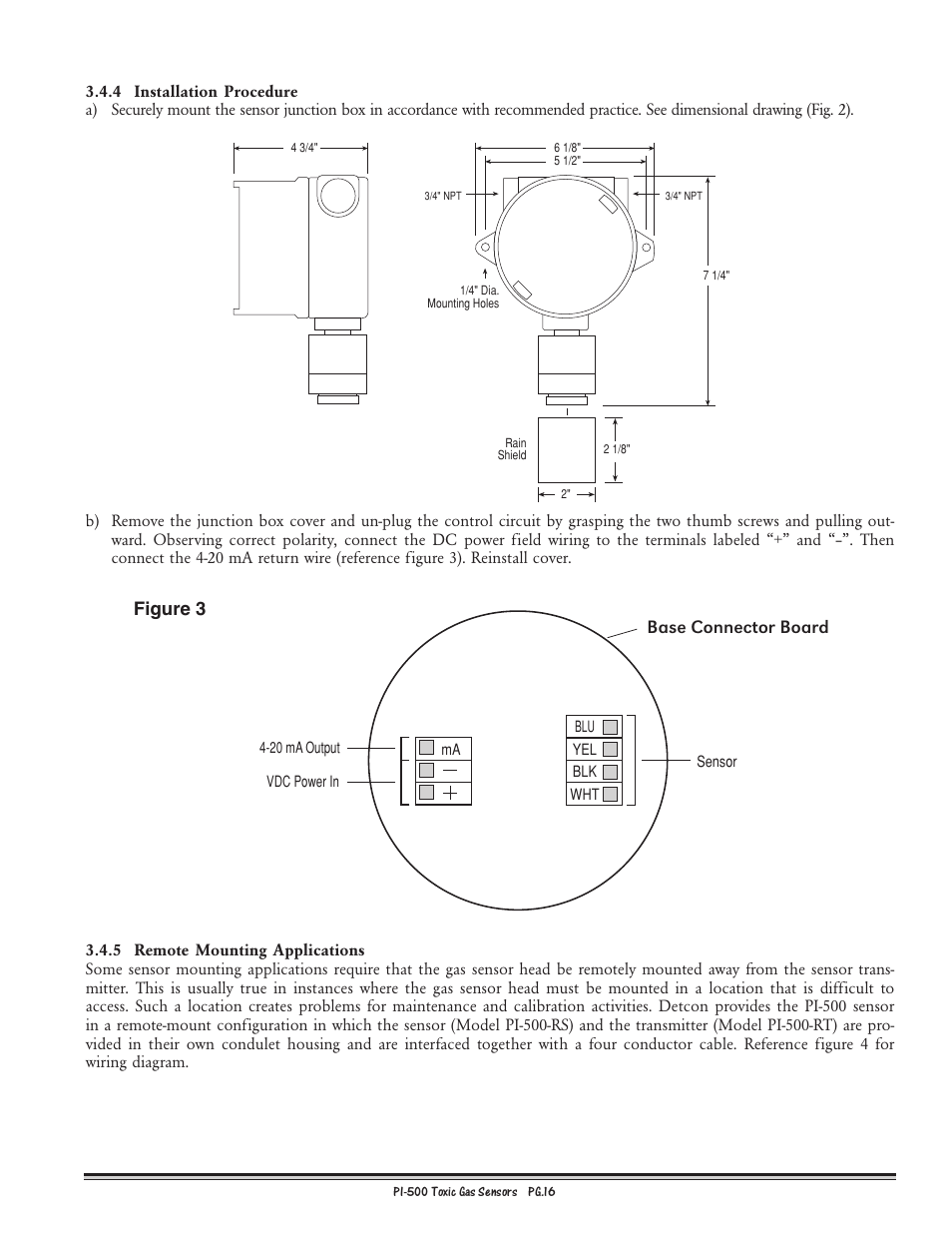 Detcon PI-500 User Manual | Page 16 / 31