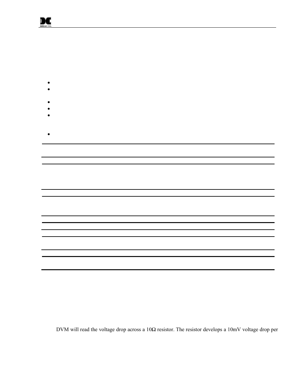 Span calibration | Detcon DM-100 User Manual | Page 21 / 44