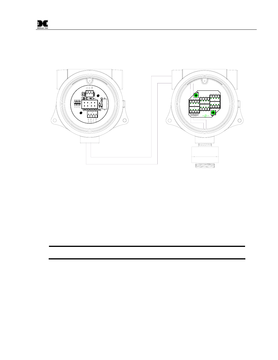 0 start up, Start up, Figure 9 remote mounting application | Detcon DM-534C User Manual | Page 13 / 22